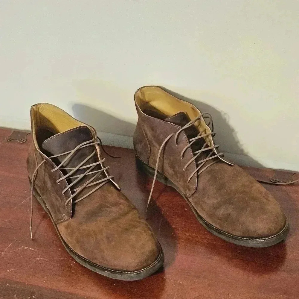 Nisolo Men's Leather Chavito Chukka Boot Size 11 - Picture 2 of 12